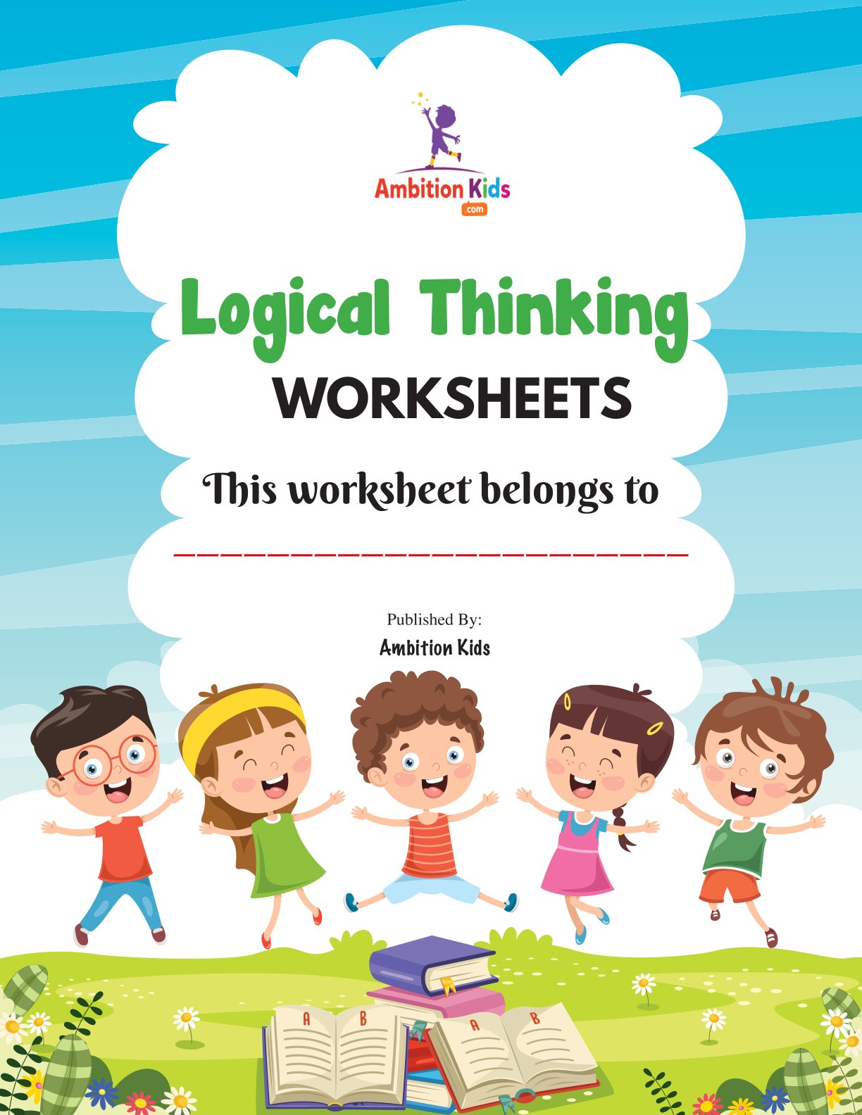 1 Year Complete Fun Worksheets For Your Kids – Learn EVS, Math, English, Coloring & Logical Thinking