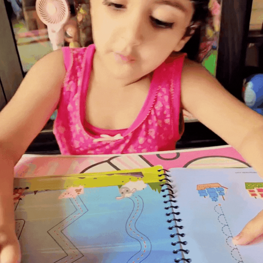 LKG Hard Copy Kids Worksheets - Ambition Kids