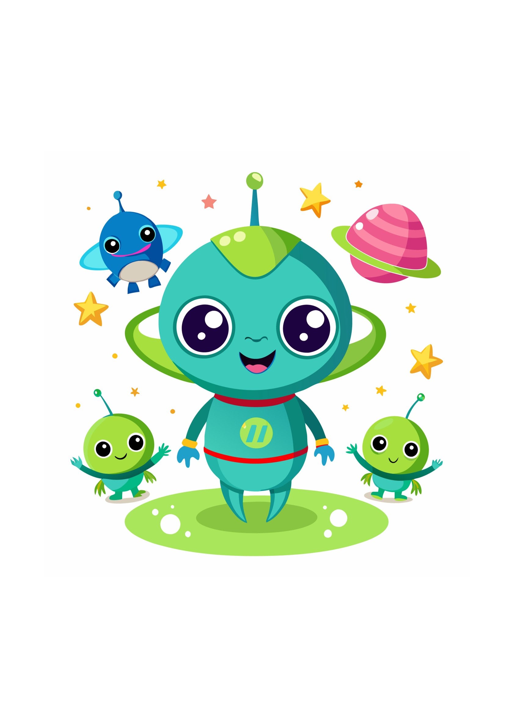 Big Fun Colouring with Universe | A3 Colouring Book for Kids Age 3-5 Years