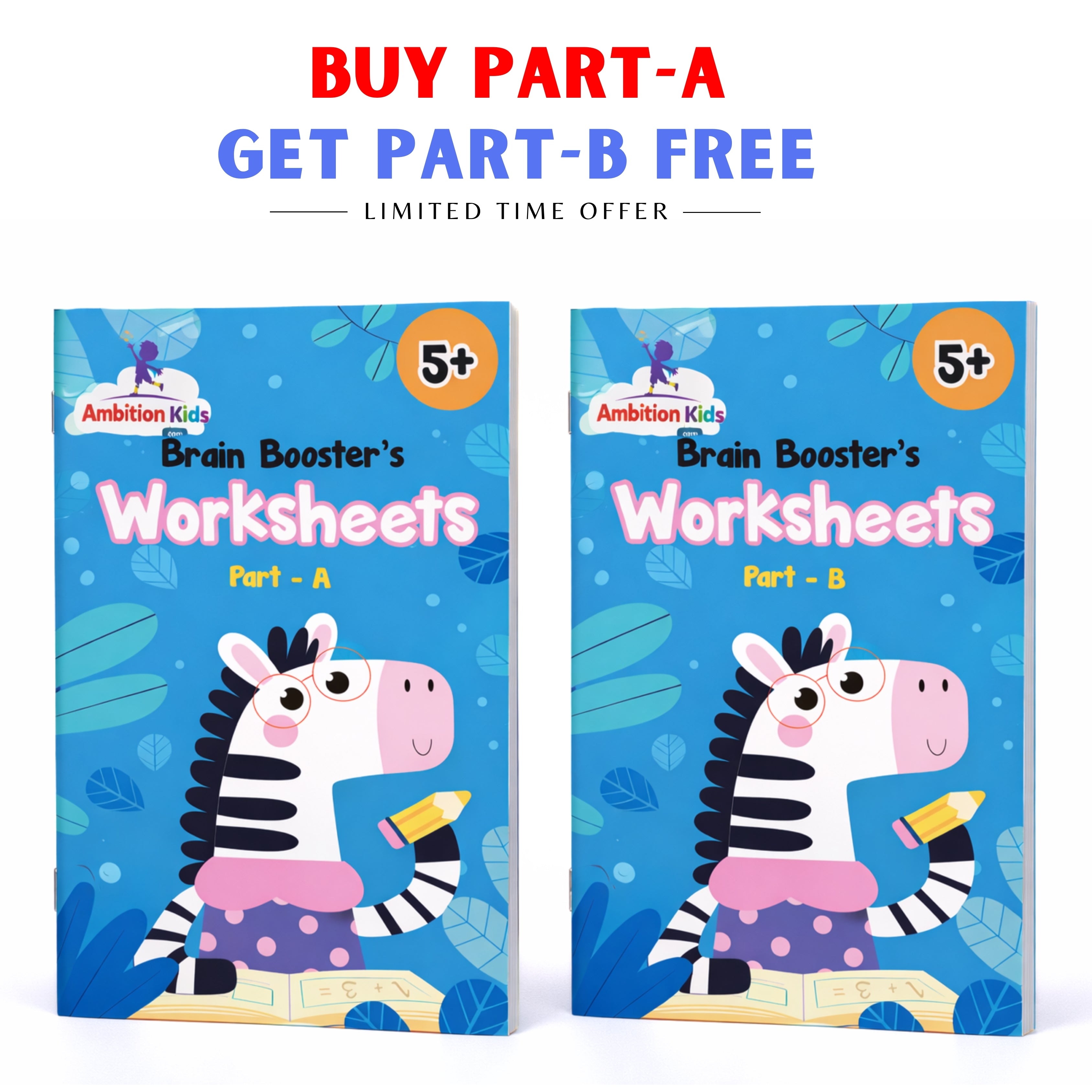 Brain Booster Worksheets (350+ Activities) - Buy 1 Get 1 Free