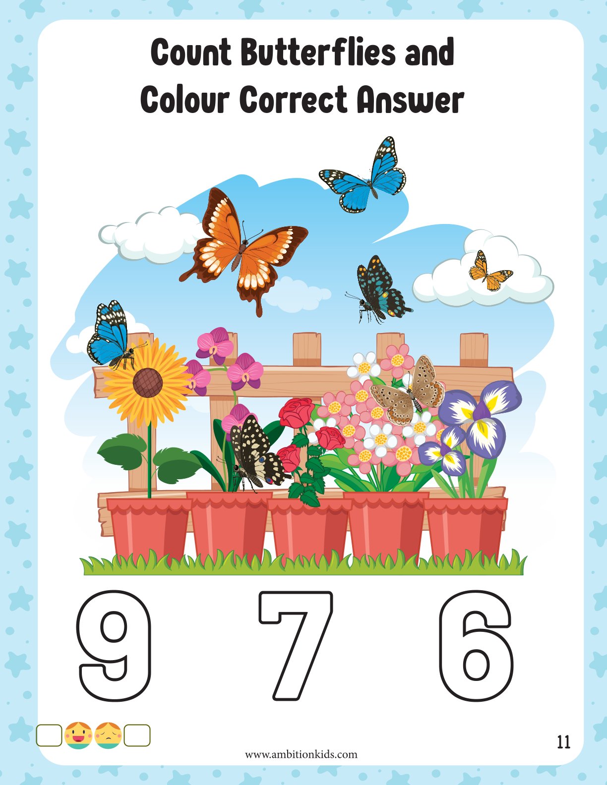 Nursery Math & Numeracy Printable Worksheets | (Age 3+)