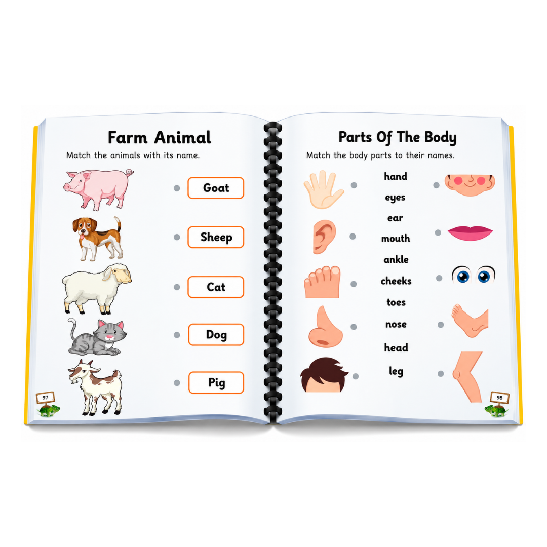 India’s #1 UKG Kids Worksheets for Preschool Kids (BUY 1, GET 1 FREE)