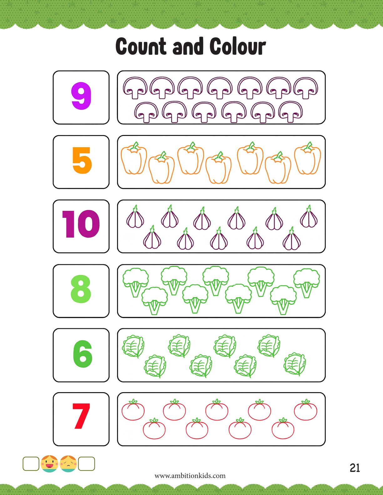 LKG Printable Worksheets | 94 Math Numeracy Practice Pages | Fun Learning