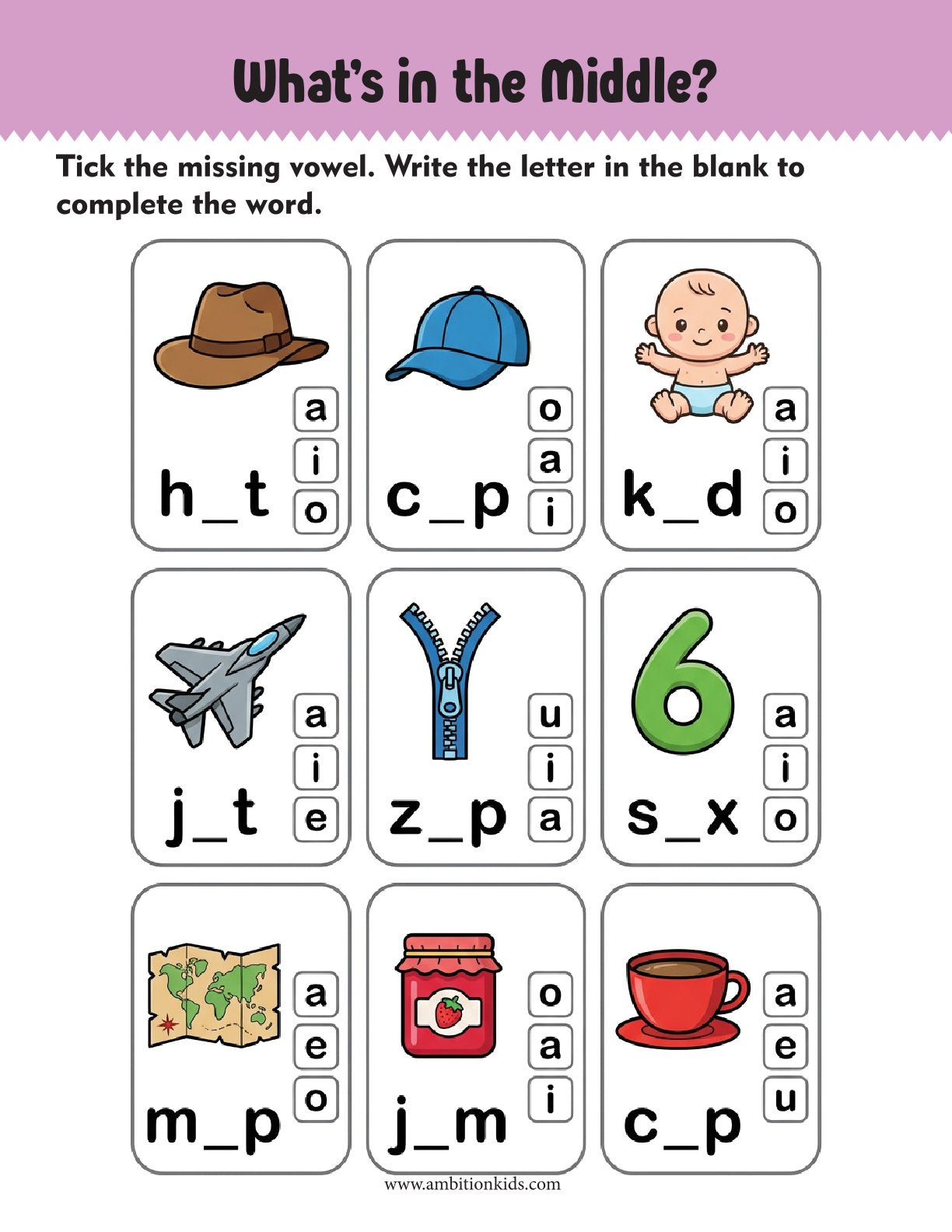 UKG English Printable Worksheets | 102 Skill-Based Worksheets