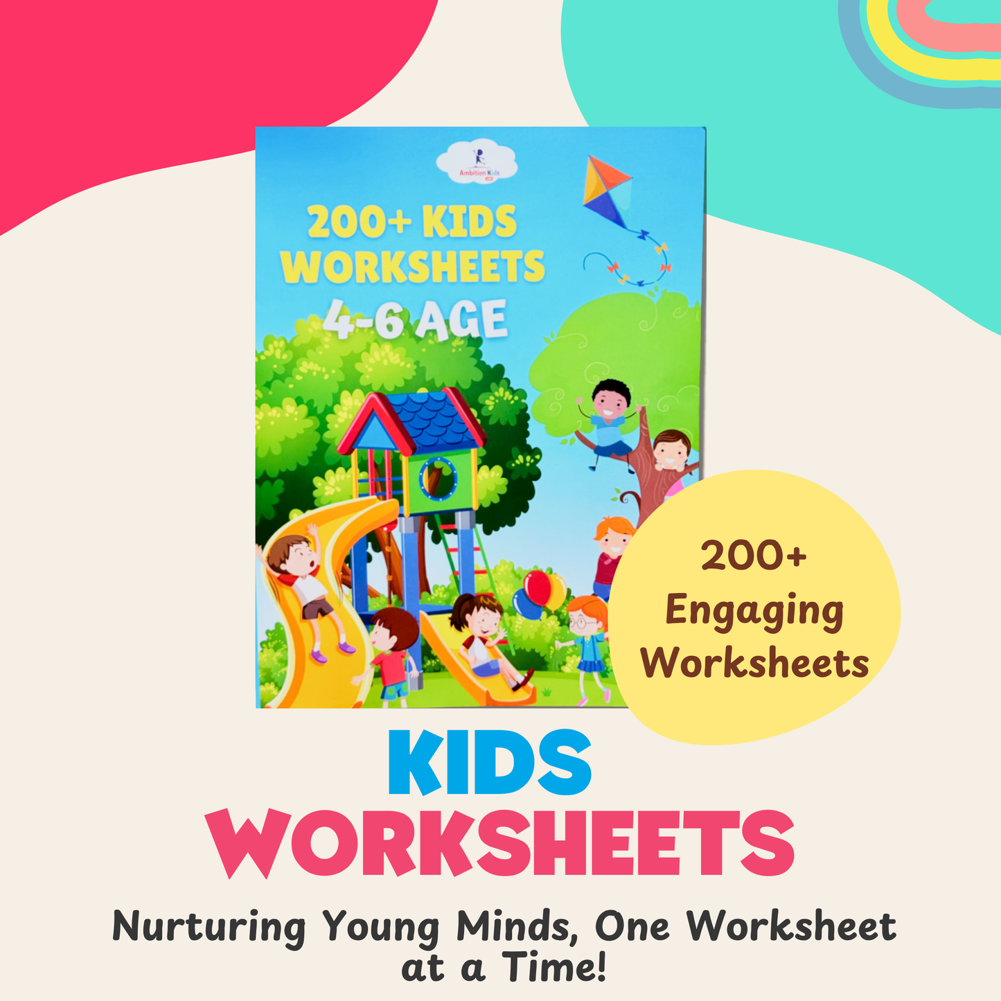 200+ Kids Worksheet Activities Age 2-4