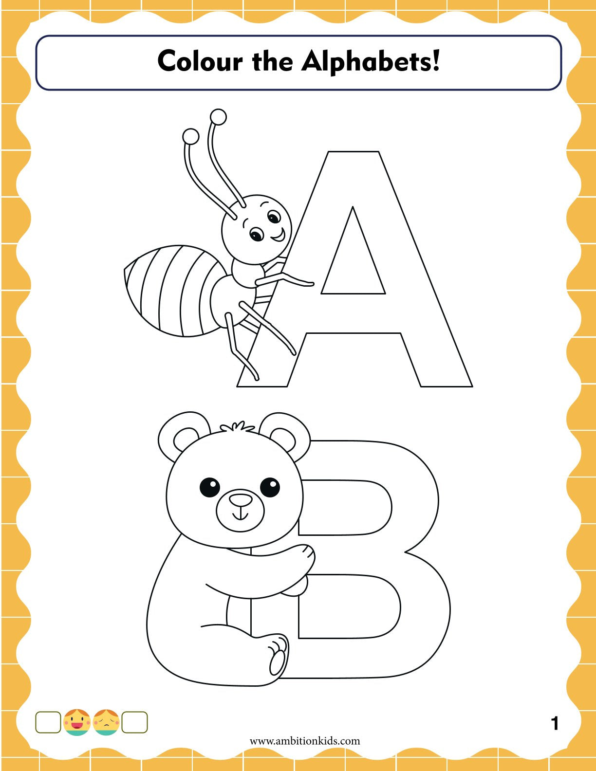 1 Year Complete Fun Worksheets For Your Kids – Learn EVS, Math, English, Coloring & Logical Thinking