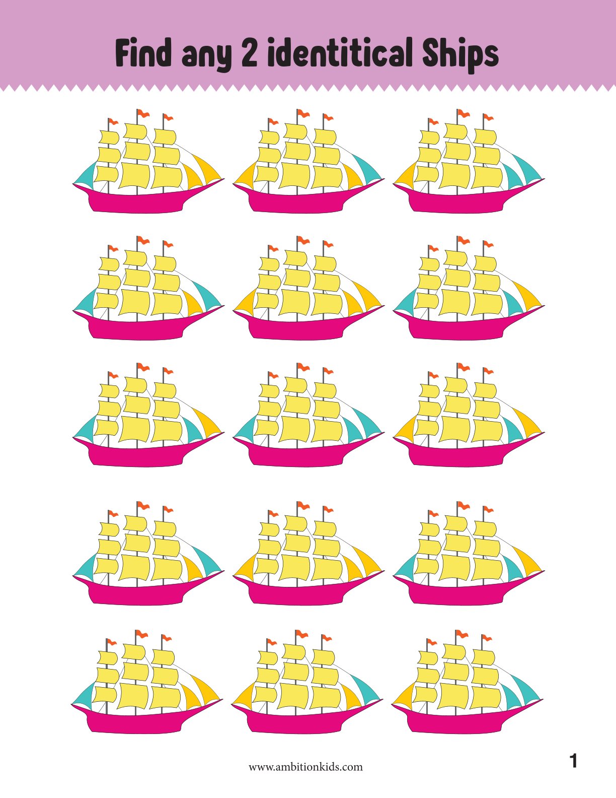 1 Year Complete Fun Worksheets For Your Kids – Learn EVS, Math, English, Coloring & Logical Thinking
