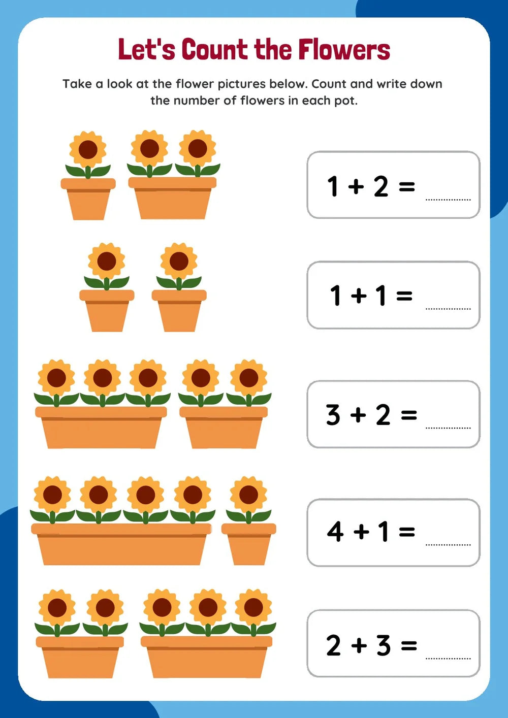 LKG Math + English Worksheets | Buy Math Get English FREE