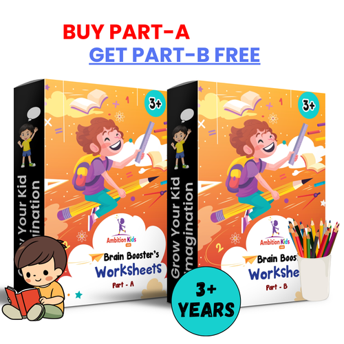 Age 3+ Brain Booster Worksheets (350+ Activities)