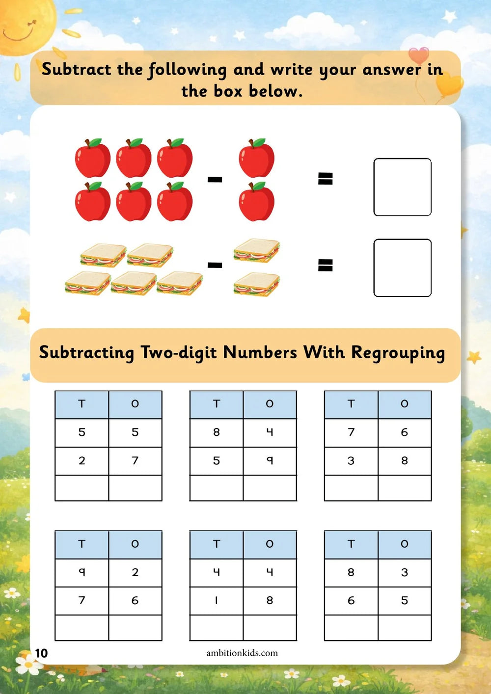 LKG Math + English Worksheets | Buy Math Get English FREE