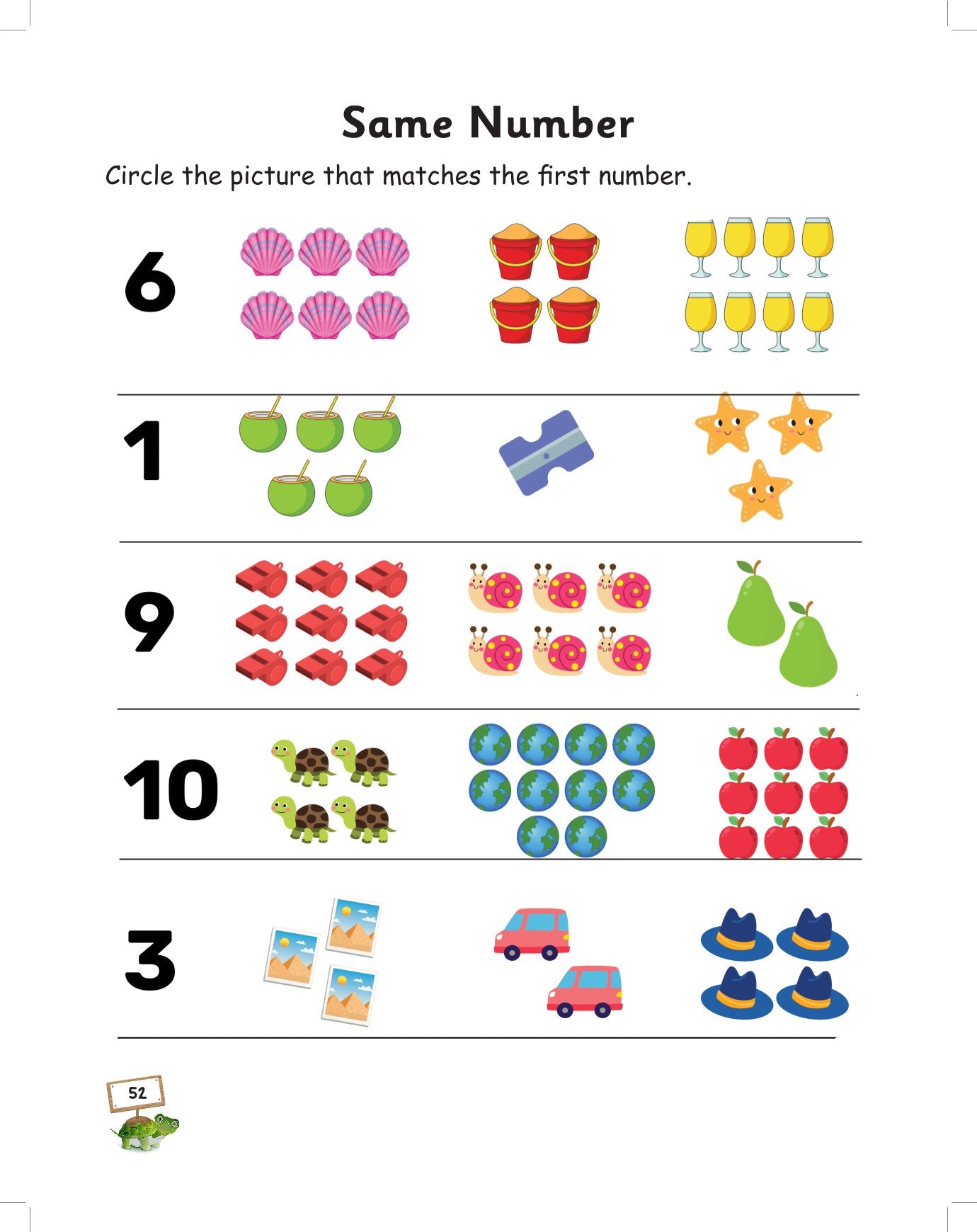 Preschool Worksheets For Nursery, LKG & UKG Kids | Buy Part-A Get Part-B FREE ๐