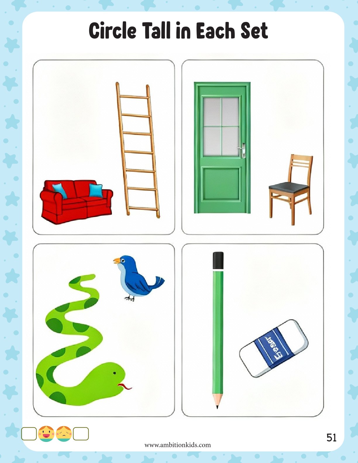 Nursery Math & Numeracy Printable Worksheets | (Age 3+)