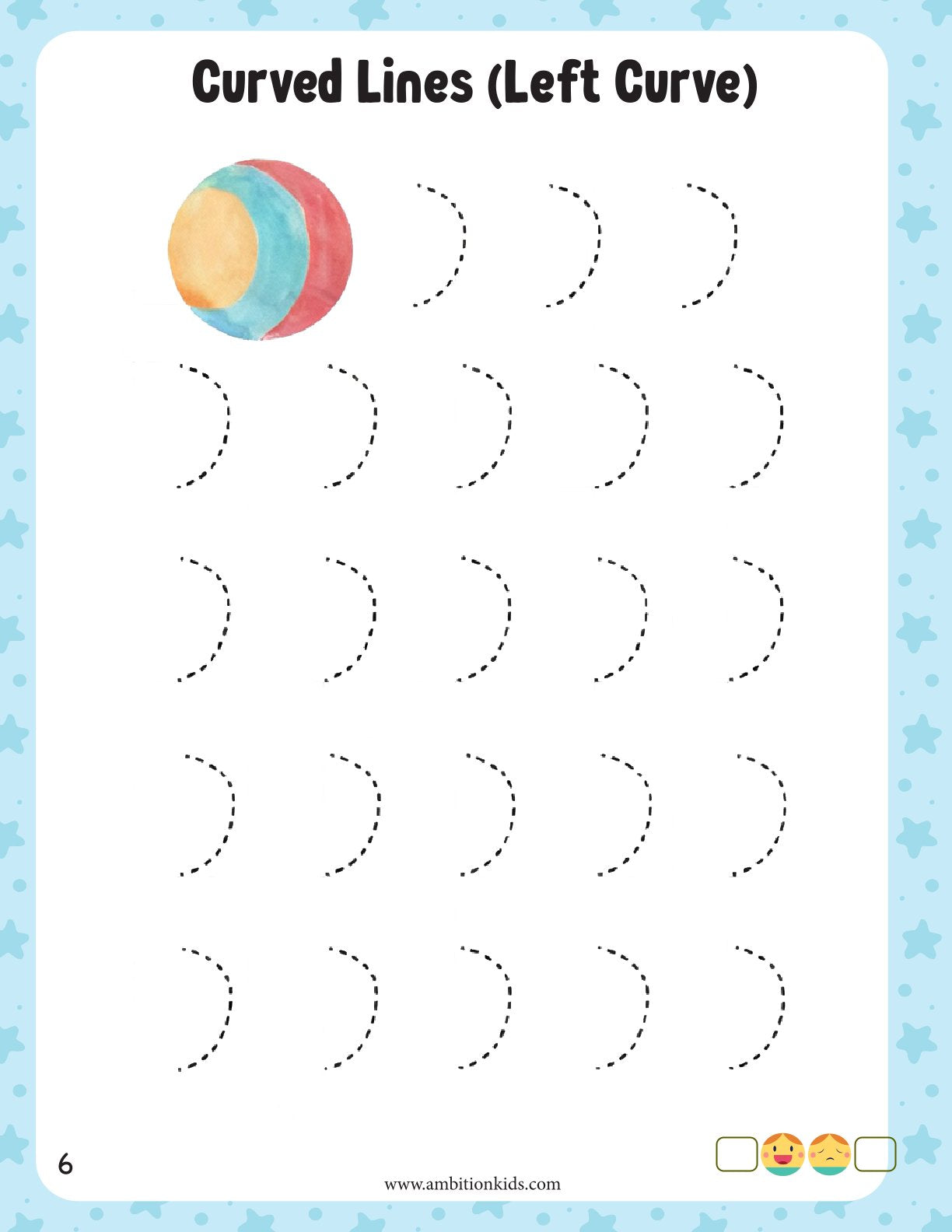 Nursery Logical Thinking & Pre-Writing Skills Printable Worksheets | For Age 3+