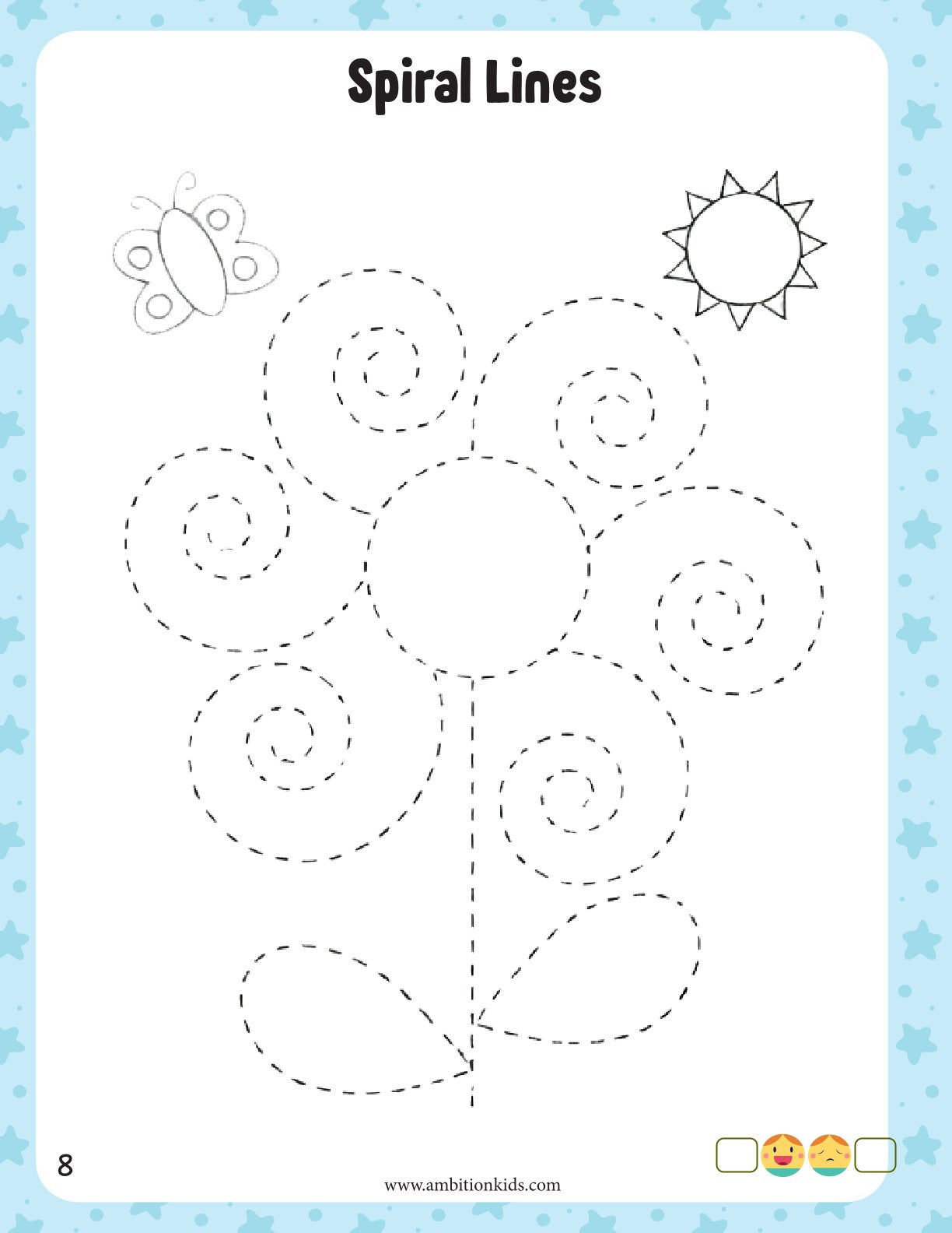 Nursery Logical Thinking & Pre-Writing Skills Printable Worksheets | For Age 3+