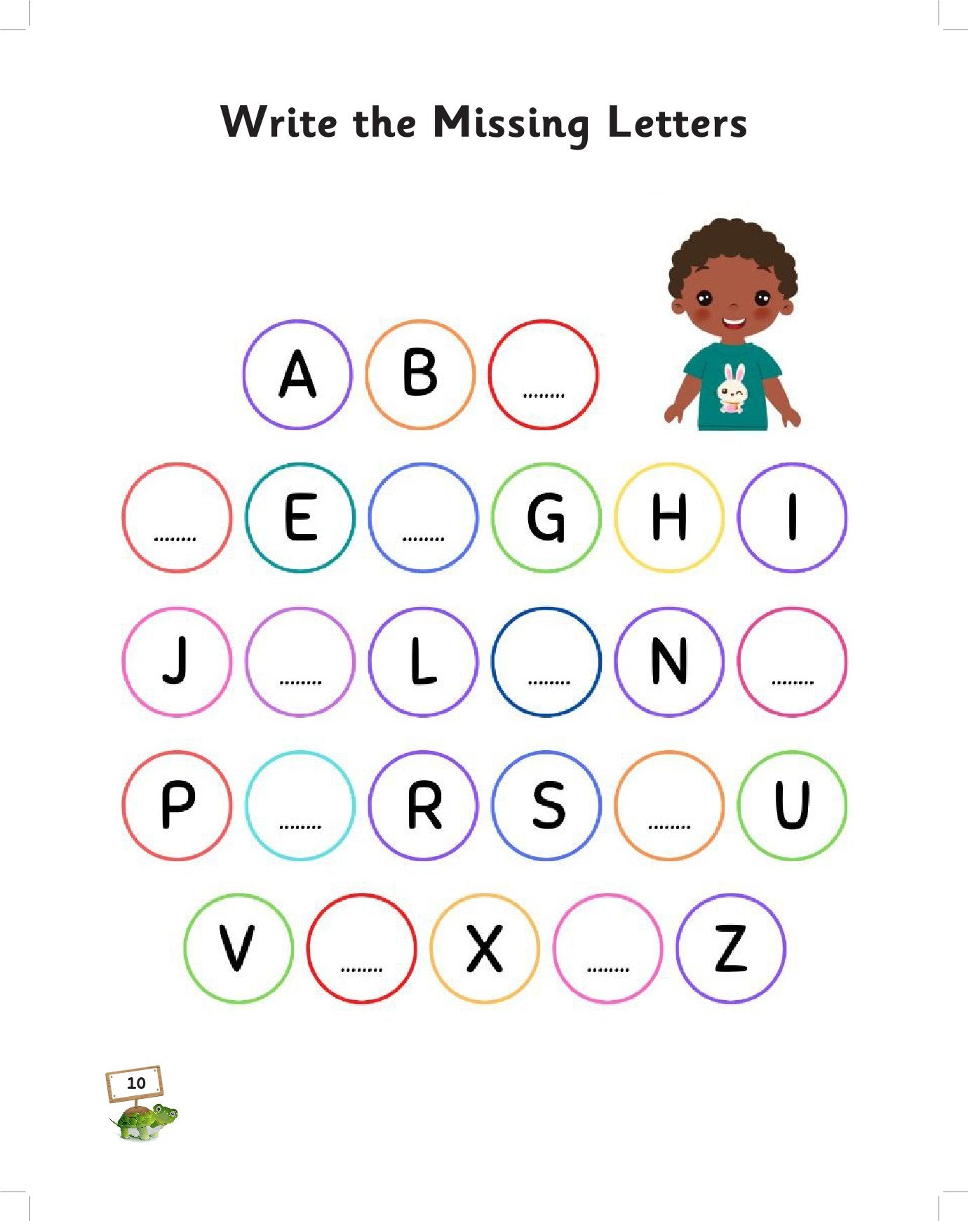 UKG Hard Copy Kids Worksheets