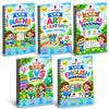 LKG Loose Worksheets | EVS + Math + English + Coloring + Logical