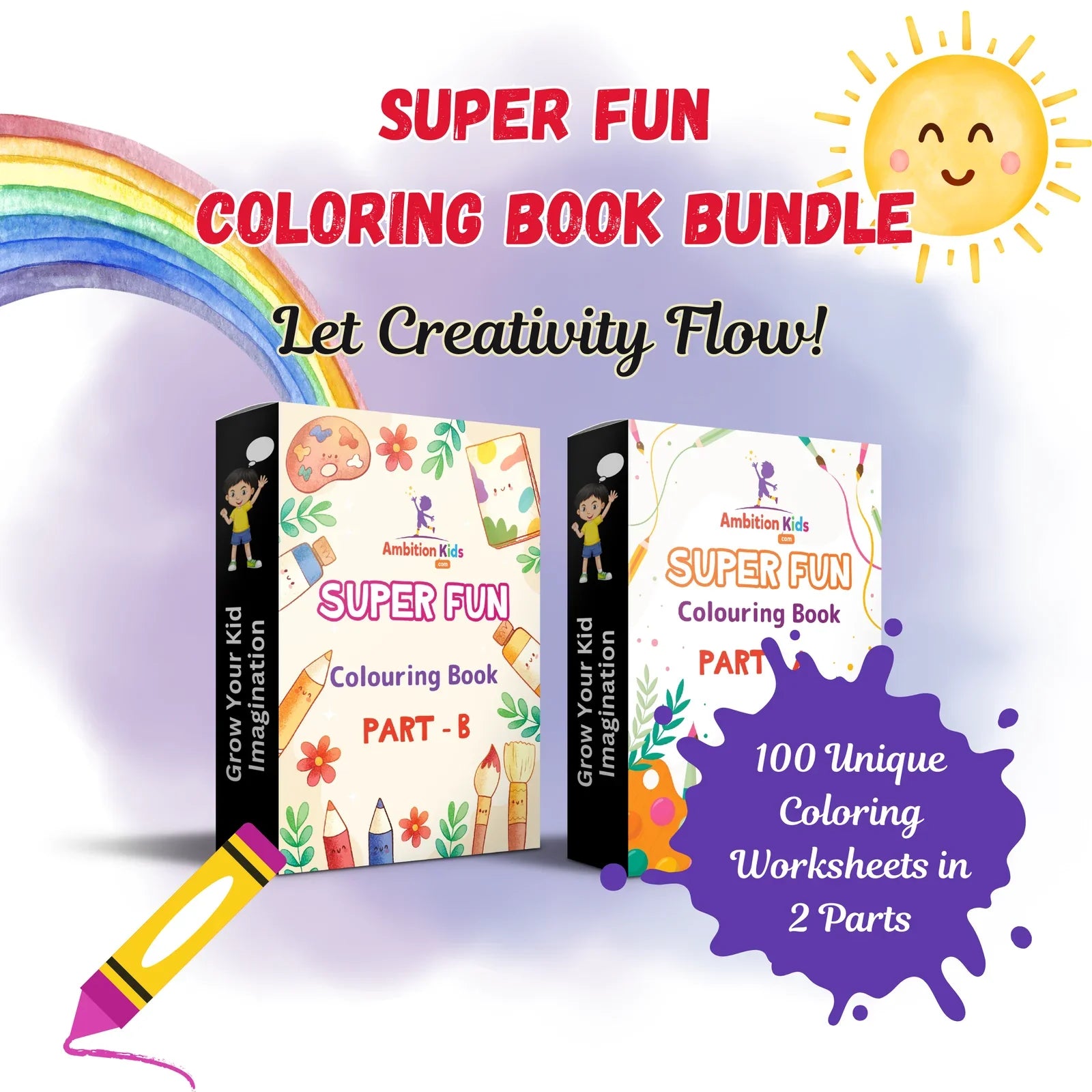 Ambition Kids Colouring Worksheets - Ambition Kids
