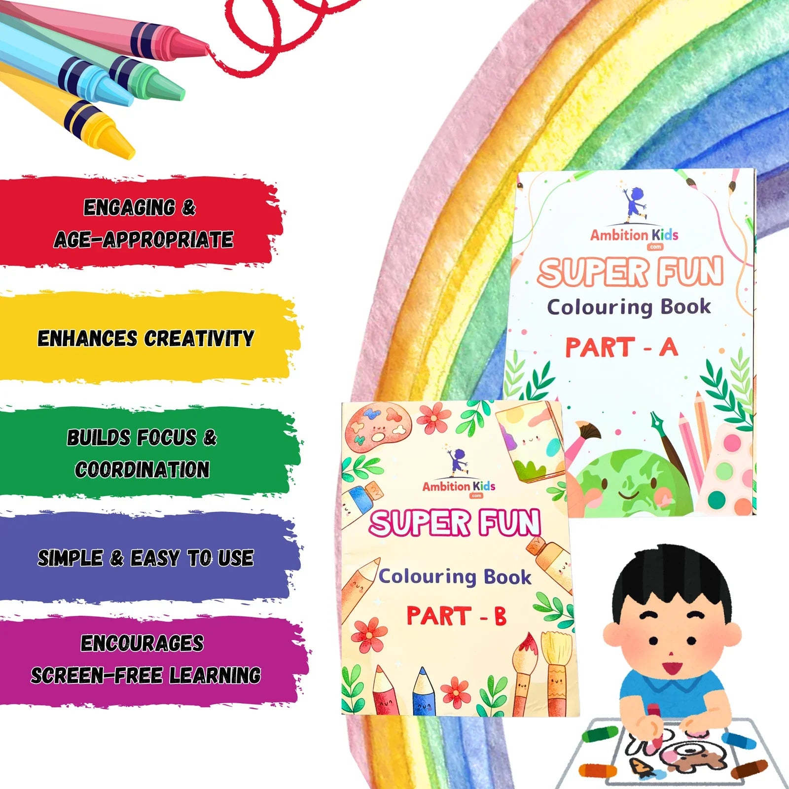 Ambition Kids Colouring Worksheets - Ambition Kids