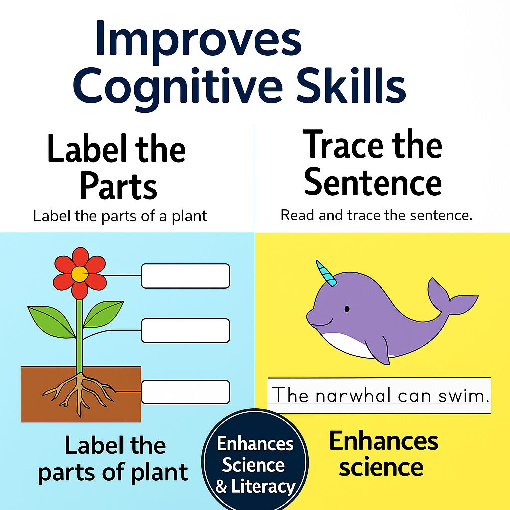 Age 5+ Brain Booster Worksheets (350+ Activities)