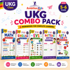 UKG Worksheets Printable | EVS, Math, English, Coloring, Logical Reasoning