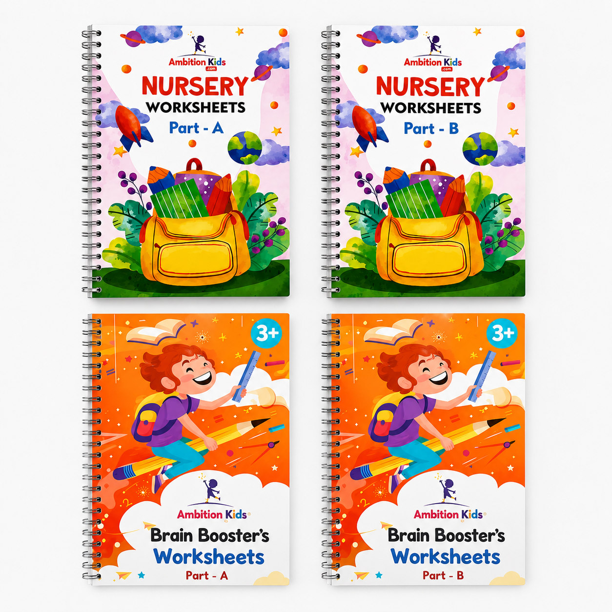 Nursery Hard Copy Kids Worksheets kit