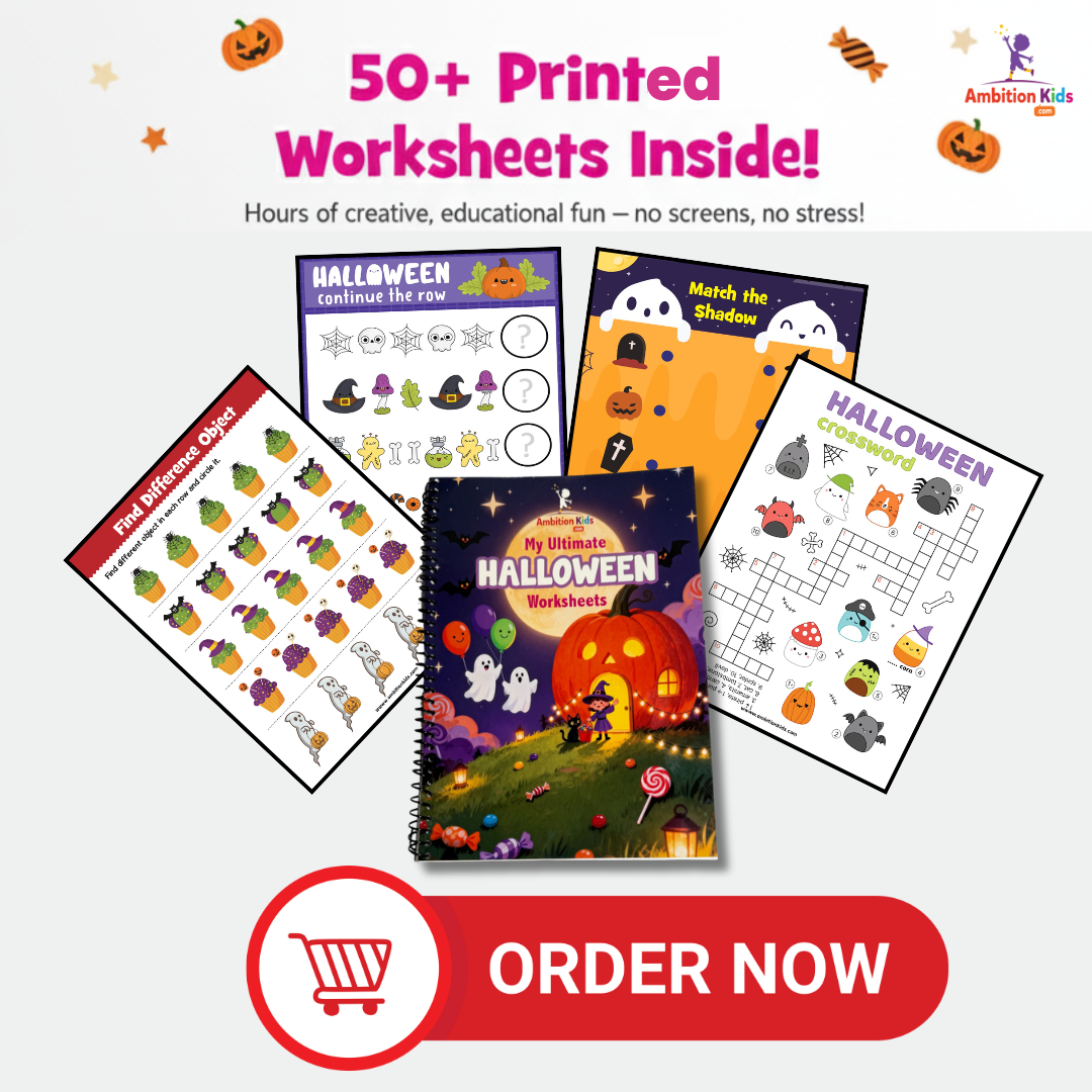 My Ultimate Halloween Worksheets