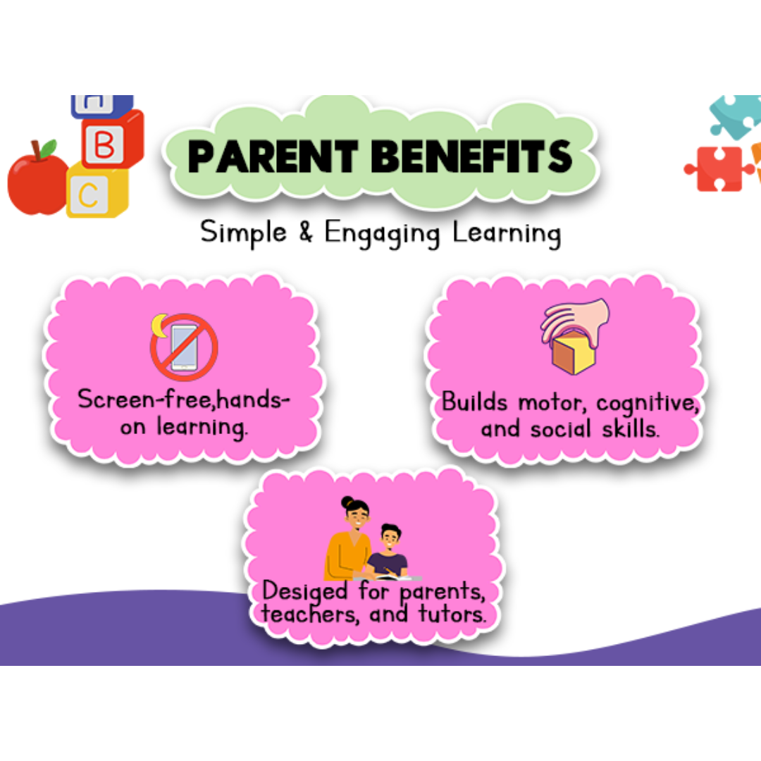 Nursery & Brain Booster Worksheets (4 Books)
