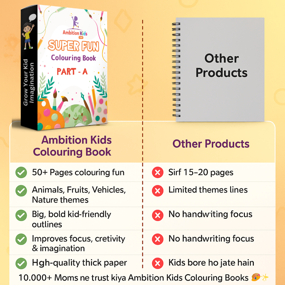 Fun Colouring Worksheets - Ambition Kids