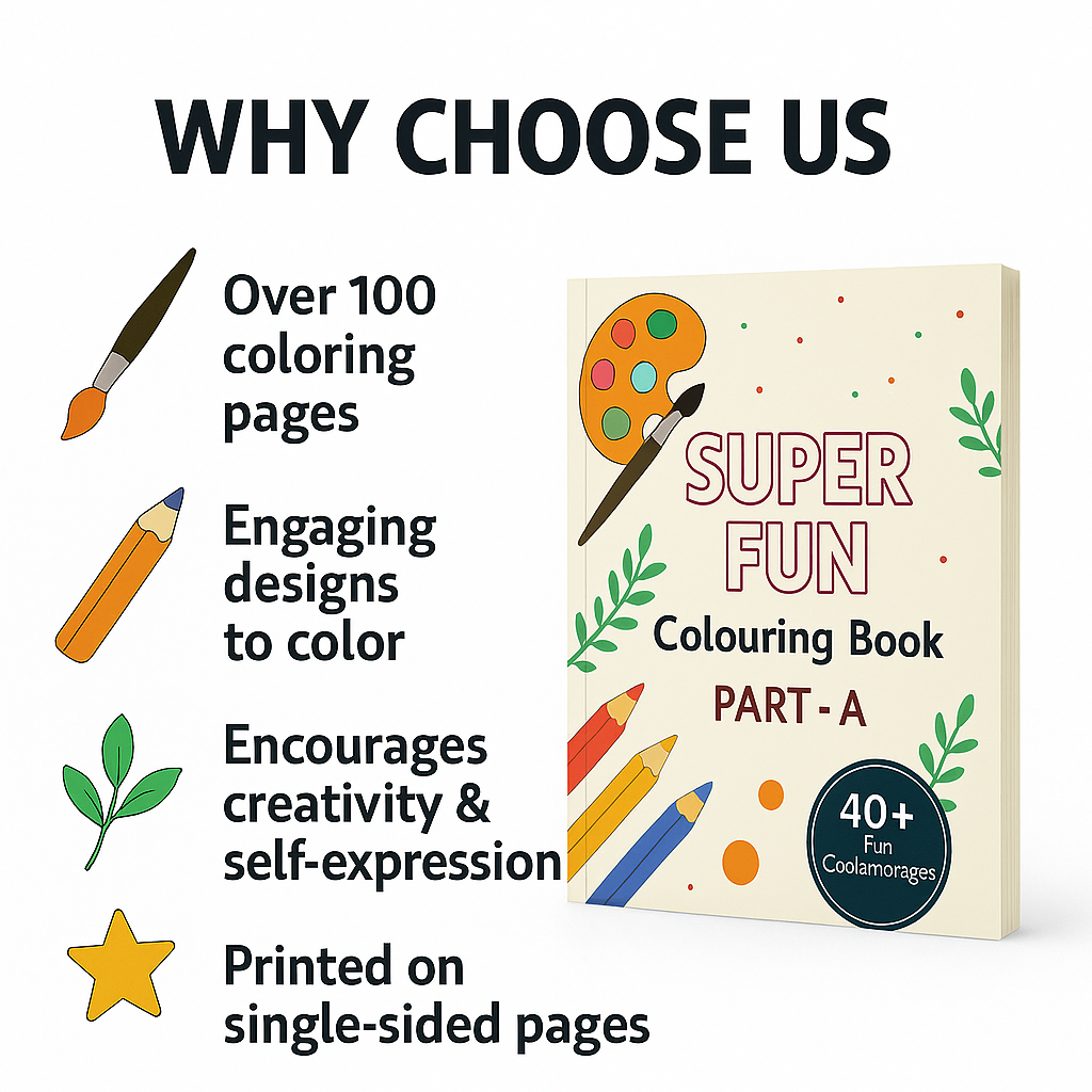 Fun Colouring Worksheets - Ambition Kids