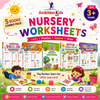 Nursery Printable Worksheet| EVS, Math, English, Art & Pattern| Hard Copy