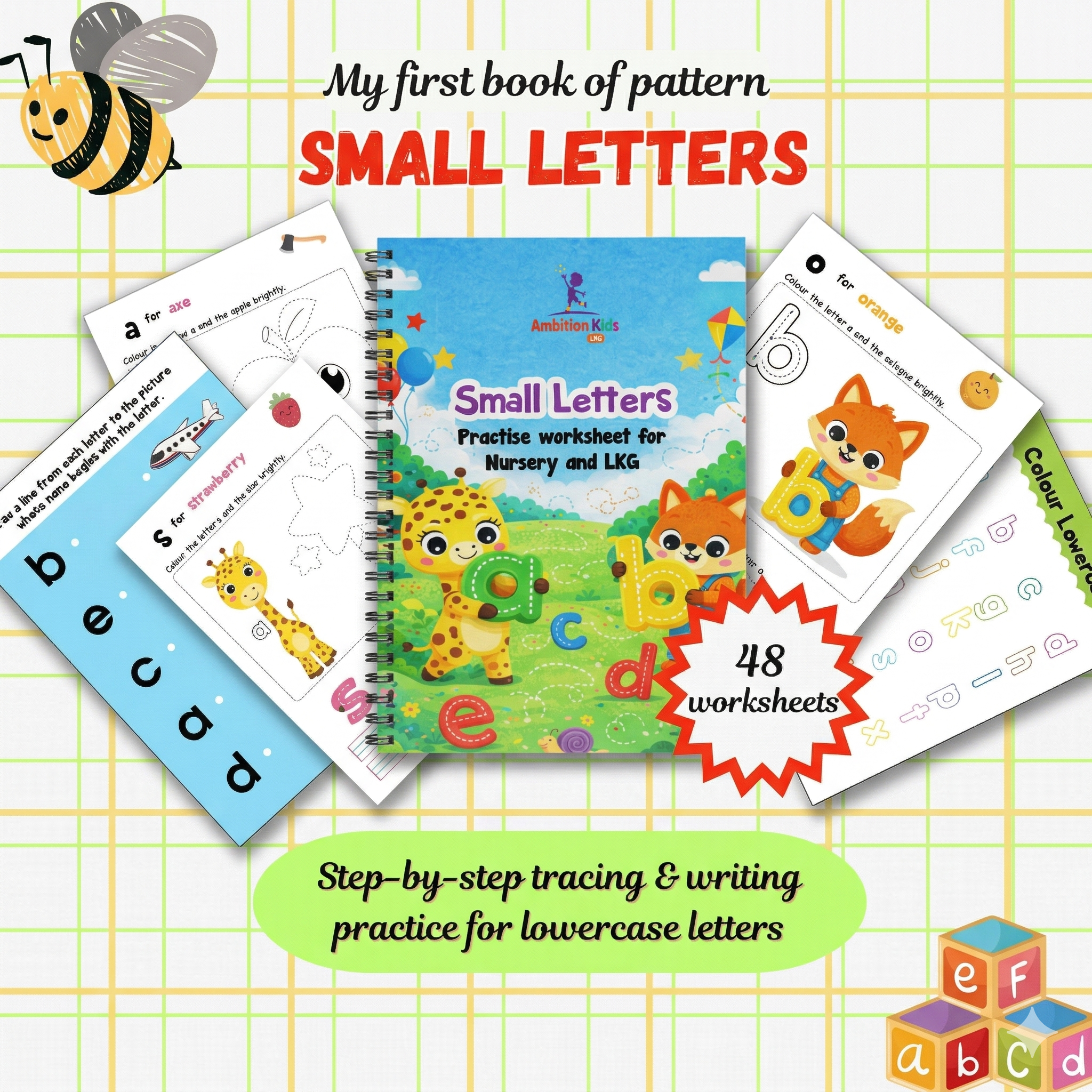 π1 #Free Small Letters Writing Book