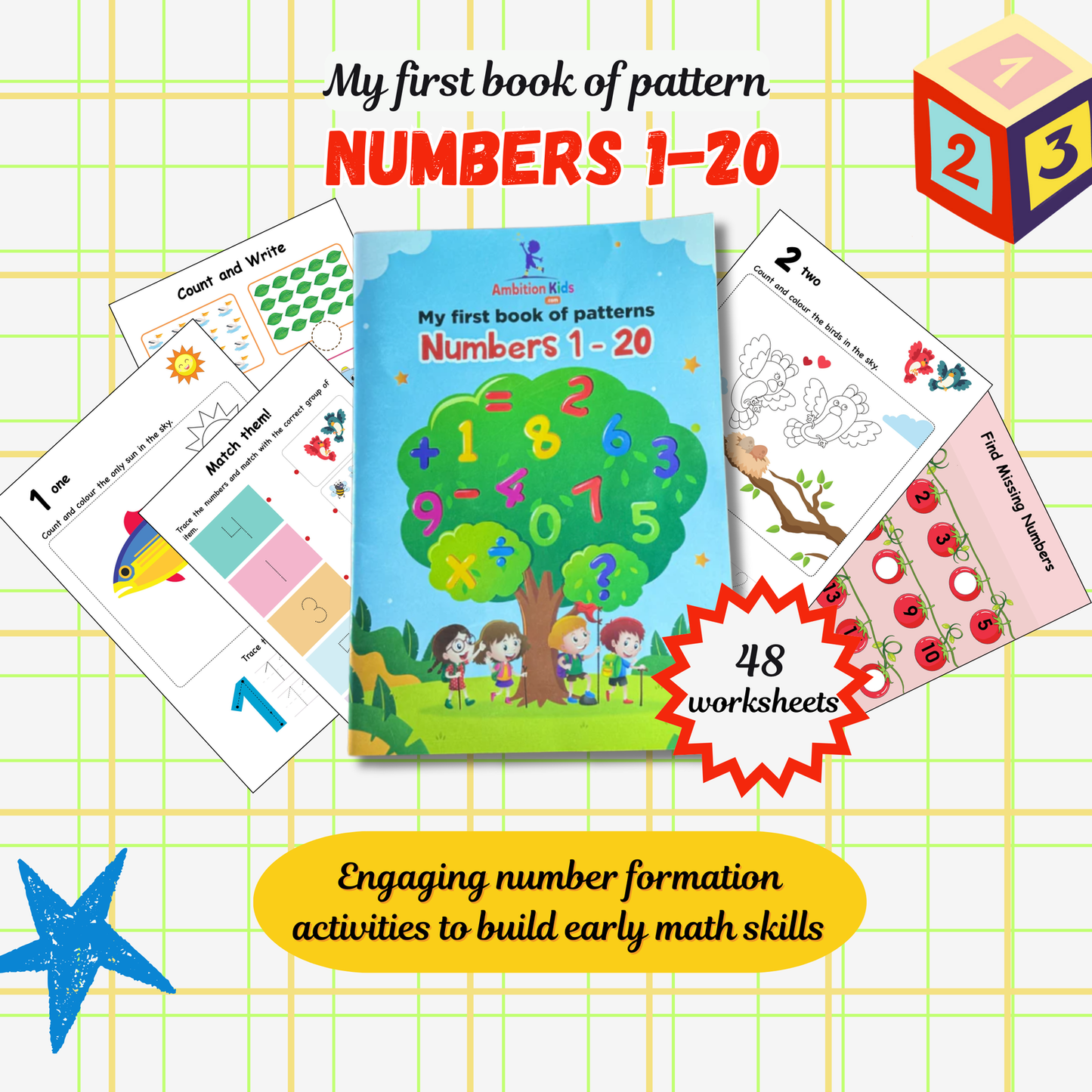 My First Books of Patterns Pencil Control - Ambition Kids