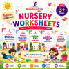 Nursery Printable Worksheet| EVS, Math, English, Art & Pattern| Hard Copy