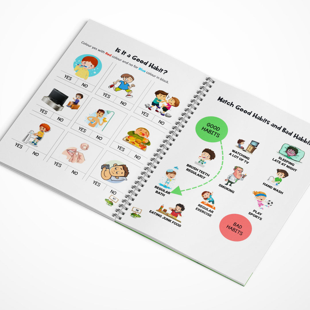 Nursery Hard Copy Kids Worksheets