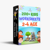 200+ Kids Worksheet Activities