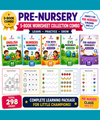 Preschool Loose Kids Worksheets For Nursery, LKG, & UKG | 1 Year Complete Fun Worksheets