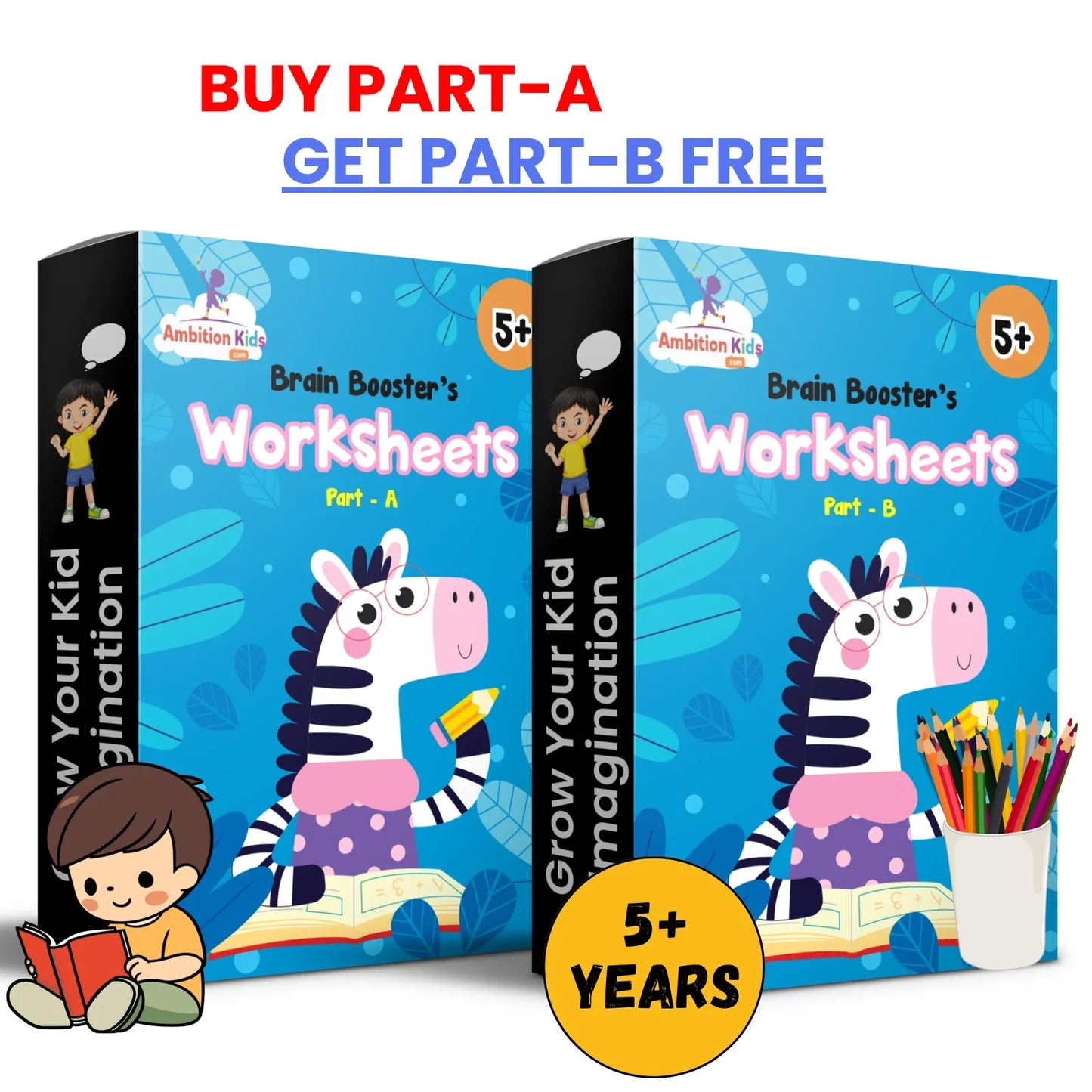 brain boosters 3 combo - Ambition Kids