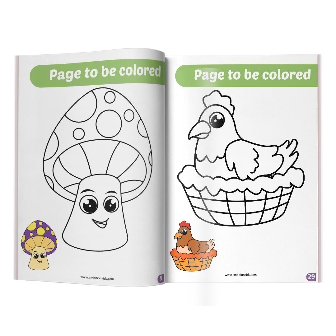 Colouring Worksheets Buy 1 Get 1 Free (20% Off)