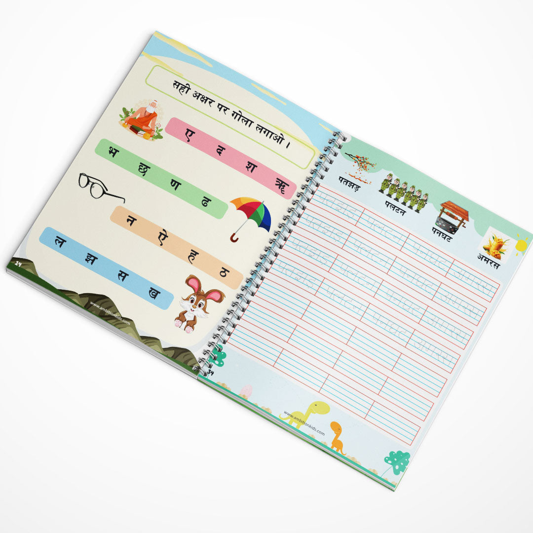 Learn Hindi 5-in-1 Fun Book