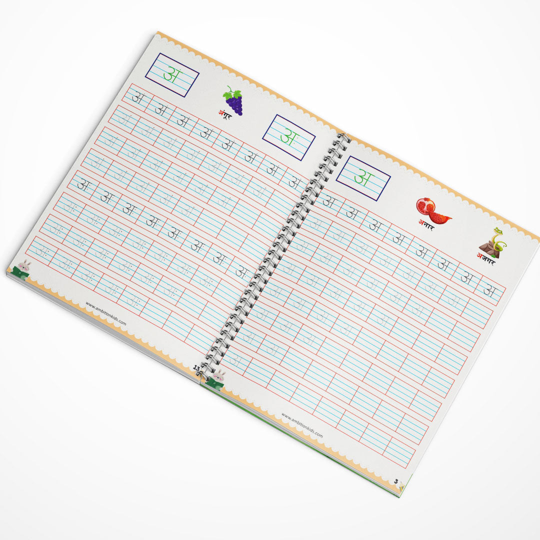 Learn Hindi 5-in-1 Fun Book