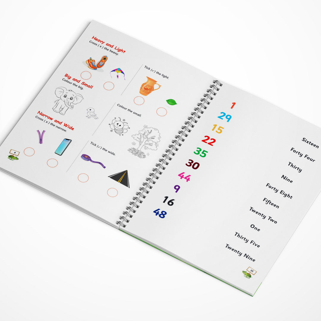 LKG & Brain Booster Combo + 200+ Worksheets (4–6 Yrs)