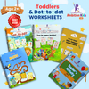 Toddler & Dot-to-Dot, Mazes & Numbers (5 Worksheets)