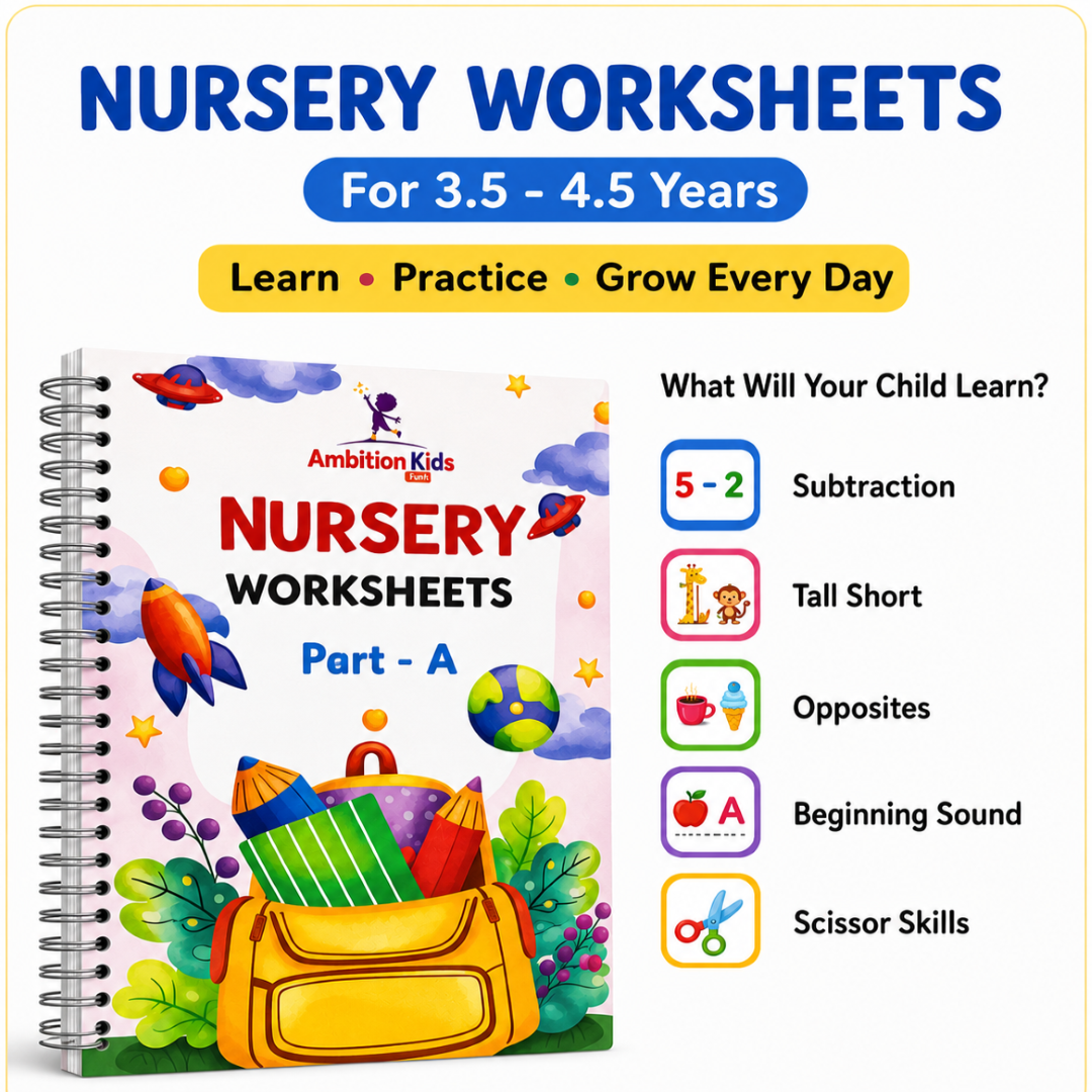 Preschool Kids Worksheets – Buy 1, Get 1 FREE! Fun Learning Starts Here