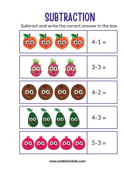 Preschool Kids Worksheets – Buy 1, Get 1 FREE! Fun Learning Starts Here