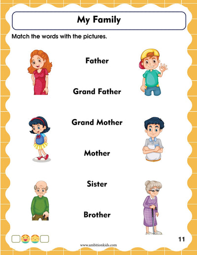 Pre-Nursery EVS Printable Worksheets | EVS Daily Life & Environmental Learning | 56 Pages | Hard Copy
