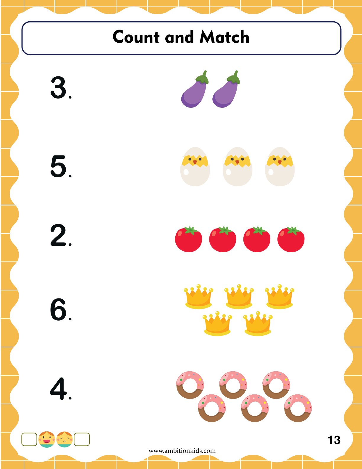 Pre-Nursery Math Printable Worksheets | Number Concepts