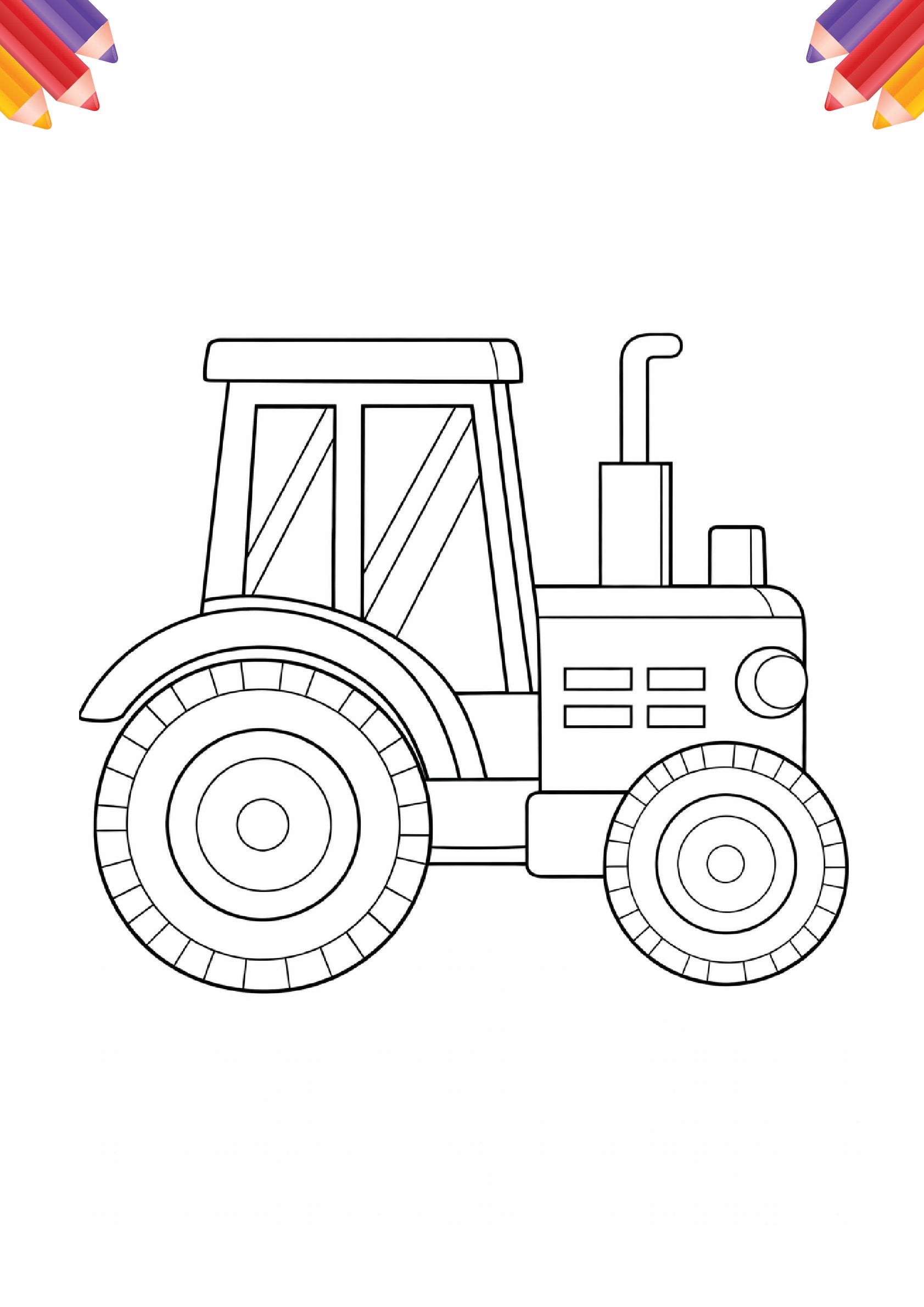 Big Fun Colouring with Vehicles | A3 Colouring Book for Kids Age 3-5 Years