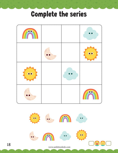 LKG Printable Worksheets | Logical Thinking Fun Brain-Boosting 42  Worksheets