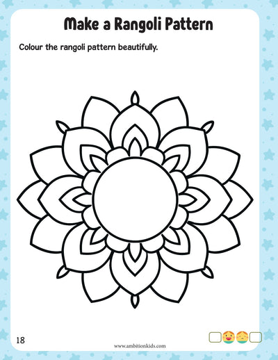 Nursery Art & Creativity Printable  Worksheets | Coloring Sheets (Age 3+)