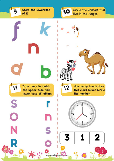Age 4+ Brain Booster Worksheets (350+ Activities) - Buy 1 Get 1 Free